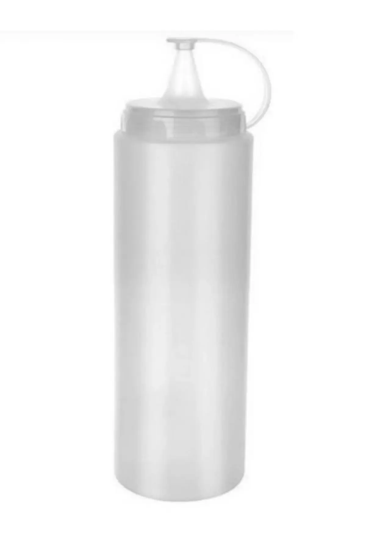Plastik Yağlık Sosluk Şişesi 700 Ml Şeffaf Yağdanlık, Ketçap Ve Sos Şişesi
