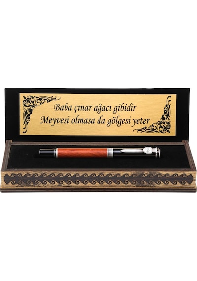Özel Ahşap Gövde Roller Kalem