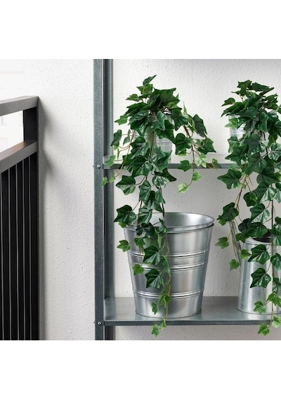 Ikea Fejka Saksılı Yapay Sarmaşık 69 Cm Siyah Koyu Yeşil Siyah - Yeşil