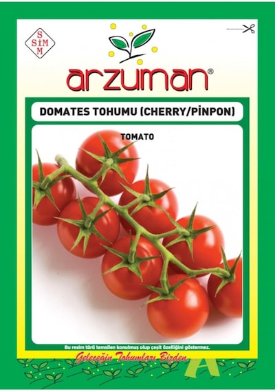 Arzuman Domates Tohumu Çeri CherryPinpon 250 Adet