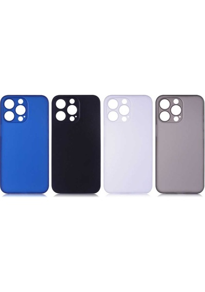 Apple Uyumlu iPhone 13 Pro Max Kilif Zore 1.Kalite Pp Kapak-Siyah 523829911