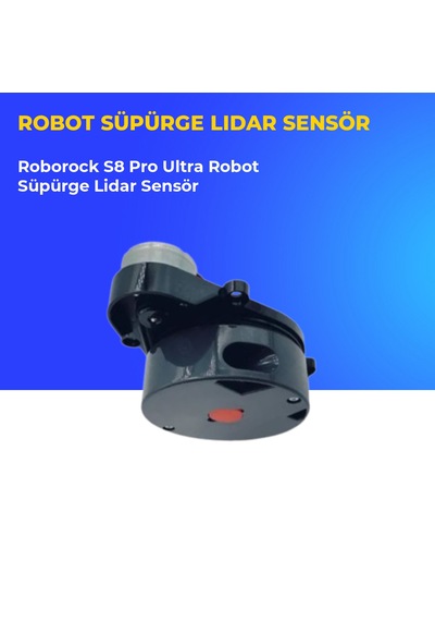 Roborock S8 Pro Ultra Robot Süpürge Lidar Sensör