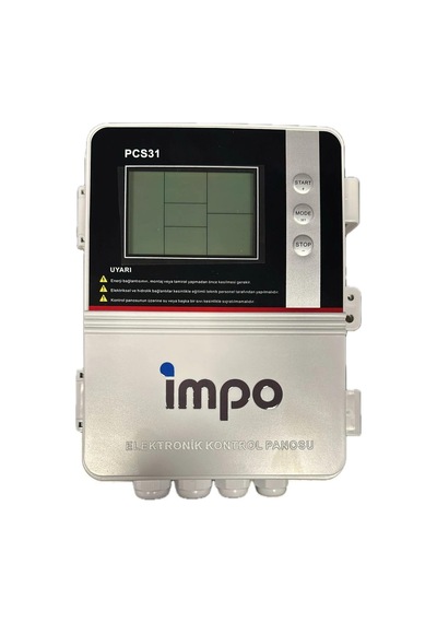 İmpo Pcs31 1,5 - 5hp Trifaze Lcd Ekranlı 380v - Dalgıç Pompa Kontrol Panosu