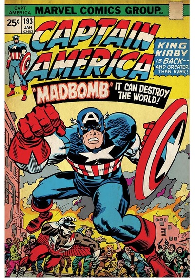 Prime 3d Marvel Comics Captain America Puzzle 300 Parça 33175