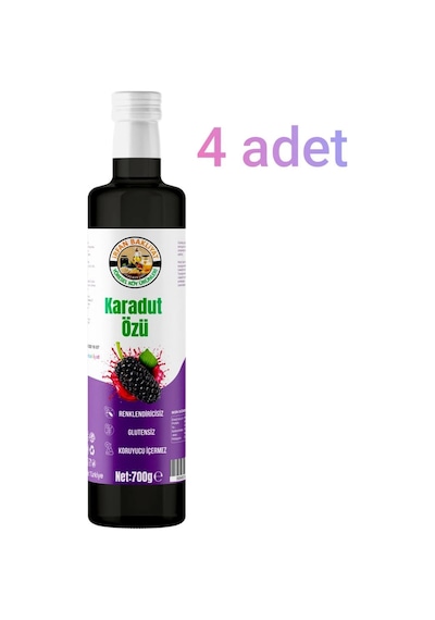 Karadut Özü 700 Gr 4 Adet Net 2800 Gr Diğer