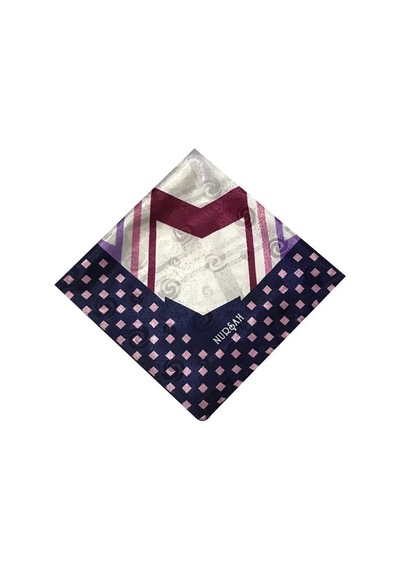 Yenisinial Nurşah Polyester Eşarp Desen 7 Turkuaz