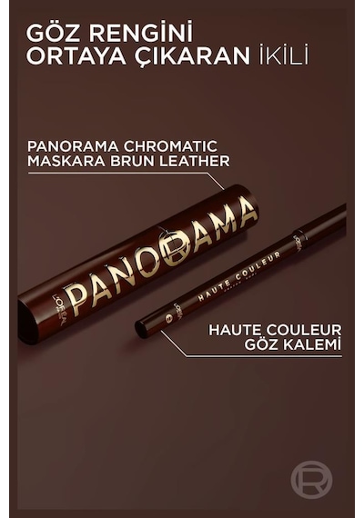 Panorama Chromatic Maskara Brun Leather 30190160-11070 Diğer