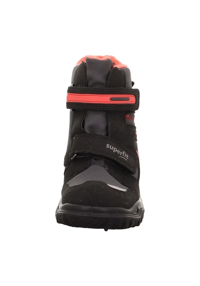 Superfit 1-809080 Husky Çocuk Siyah/kırmızı Gore-tex Bot Siyah - Kırmızı