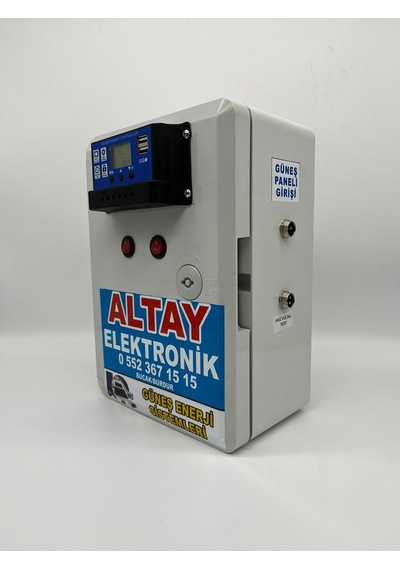At-10 Güneş Enerji Seti Solar Aydınlatma Ve Telefon Şarj
