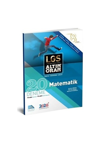 Borealis Yayınları 8. Sınıf Lgs Altın Oran Matematik 20 Deneme 20