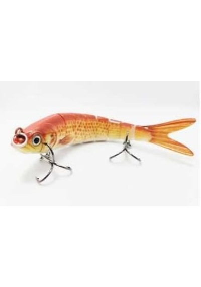 Gerçekçi Kıvrak Rapala Balık Maketi 14 Cm - Lüfer, Turna, Levrek Için Etkili Yapay Yem