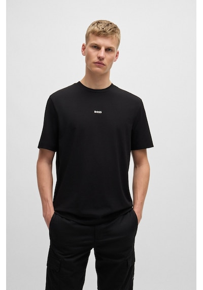Hugo Boss Erkek T-shırt 50473278-001 50473278-001 Siyah Siyah