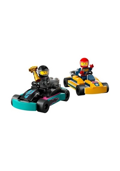 Lego Go-kartlar Ve Yarış Sürücüleri Oyuncak Seti, 5 Yaş Ve Üzeri Eğlenceli Deneyim