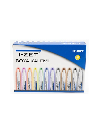 I-zet Paint Marker Kalem Sarı 12 Adet