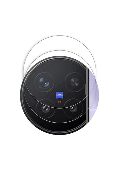 Vivo X300 5g Esnek Nano Kamera Lens Koruyucu 2 Adet Şeffaf