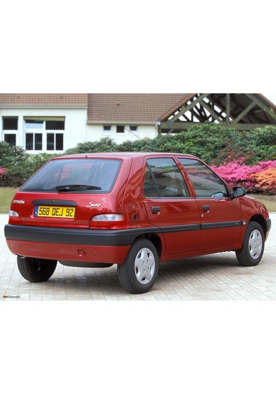 Citroen Saxo 1999-2004 Arka Cam Sileceği Silecek Süpürgesi 34Cm