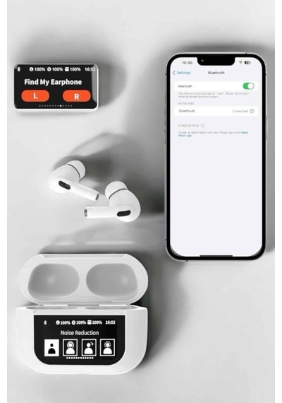 Bluetooth Kulaklık Kulakiçi Güçlü Ses Kaliteli Sesli Asistan Standart