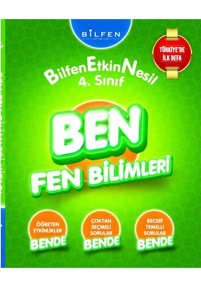 Bilfen Yayınları 4. Sınıf Ben Fen Bilimleri