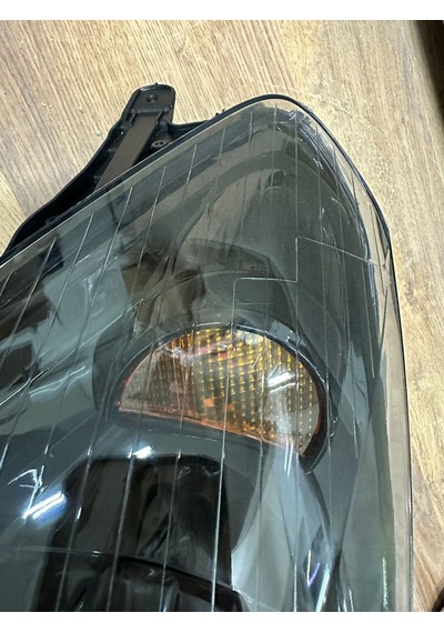 Opel Astra H Siyah Zemin Ön Sağ Sol Far Lambası Set 2004