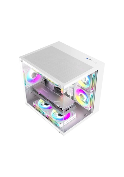 Xaser Cube X200 i5-14400F 32 GB 1 TB M.2 Nvme SSD 8 GB RTX5060 Free Dos Masaüstü Oyuncu Bilgisayarı