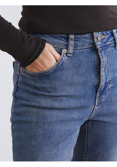 Lcw Jeans İndigo Flare Kadın Jean Pantolon