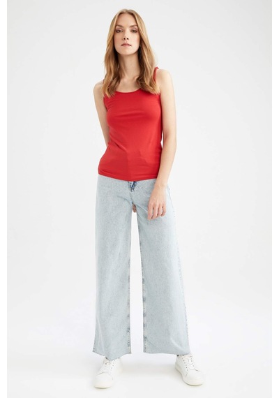 Defacto Slim Fit Bisiklet Yaka Basic Atlet I1059AZ23SMRD256 Defacto Slim Fit Bisiklet Yaka Basic Atlet I1059AZ23SMRD256