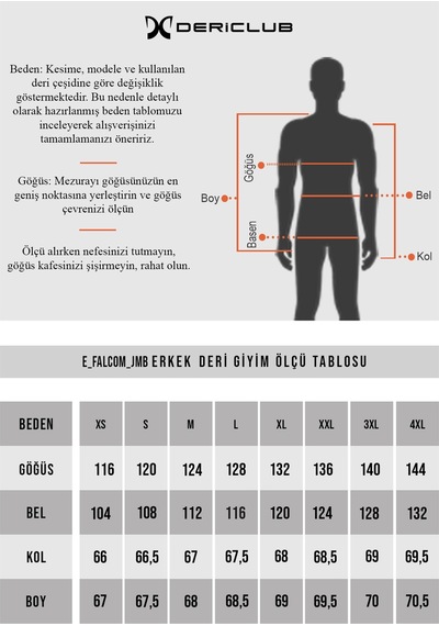 Dericlub Falcom Jumbo Yaka Kürklü Gerçek Deri Erkek Mont Siyah Siyah