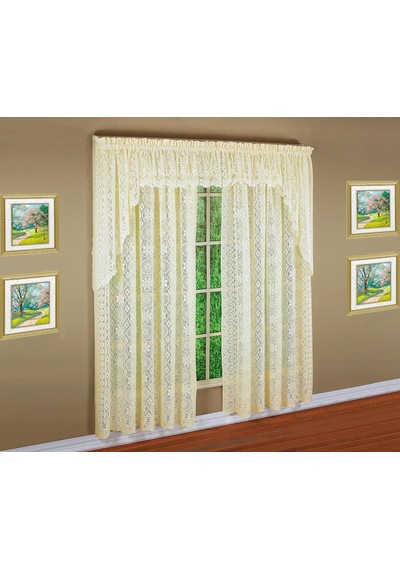 Hopewell Premium Dantel Panel 160 Cm, Krem, 58 G X 63 U