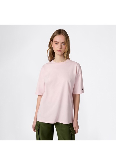 Champion Ss Regular Fit Kadın Pembe T-shirt 117865 2800236