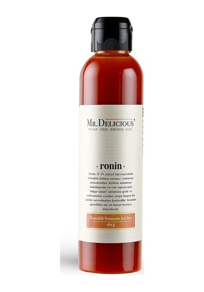 Zencefilli Fermente Acı Sos 260g