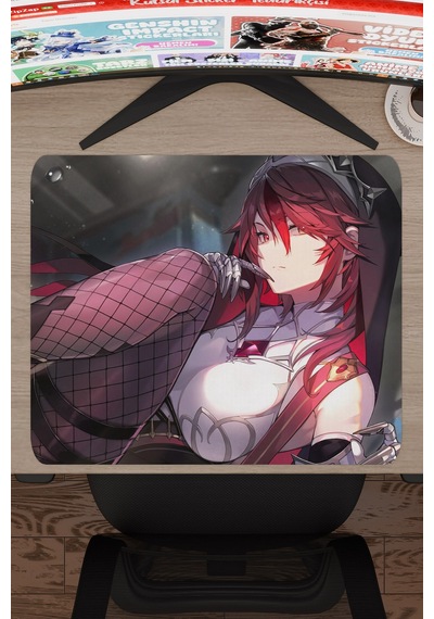 Rosaria Genshin Impact Anime Oyuncu V3 - 48x40 Xl Gaming Mouse Pad Fare Altlığı