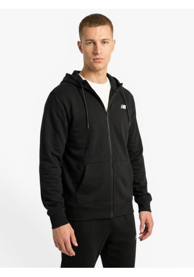 New Balance Nb Lıfestyle Men Full Zıp Erkek Siyah Sweatshirt - Mnj3646
