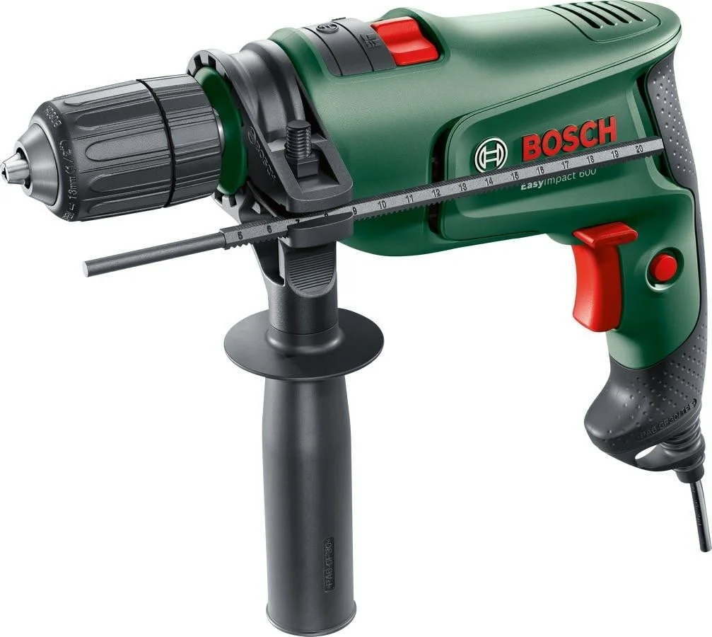 Bosch EasyImpact 600 Darbeli Matkap 600W + 103 Parça Aksesuar Seti + Taşıma Çantası