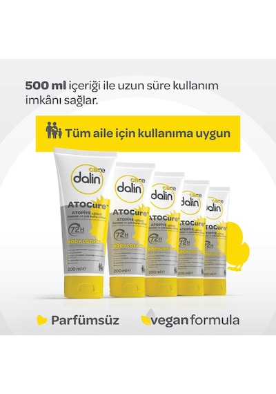 Dalin Care Atocure Nemlendirici Vücut Losyonu 200 Ml