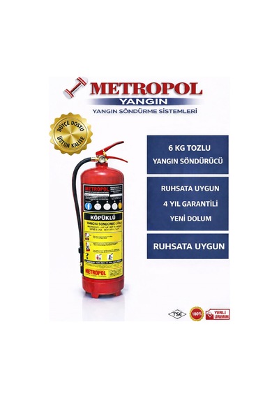 6 Kg Sentetik Köpüklü Cihaz Ruhsata Uygundur - 185557825