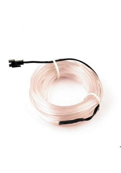 Araç Araba İçi Torpido Ledi Renkli İp Neon İp Led 2 Metre Kırmızı Neon