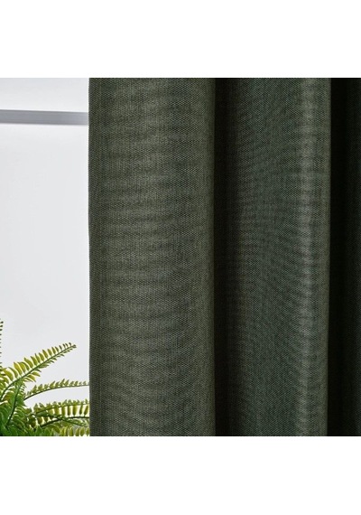 Ikea Annakajsa Fon Perde 145x300 Cm Koyu Yeşil
