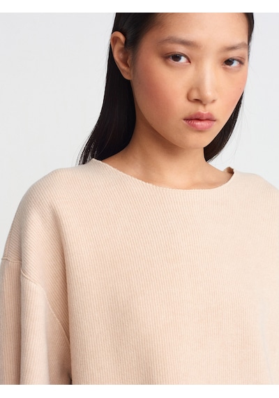 Dilvin 31537 Yumuşak Fitilli Top Bej