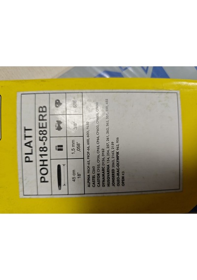 Platt Pala 3.8x34 45 Cm 1,5 Mm 3/8 X 34 Diş