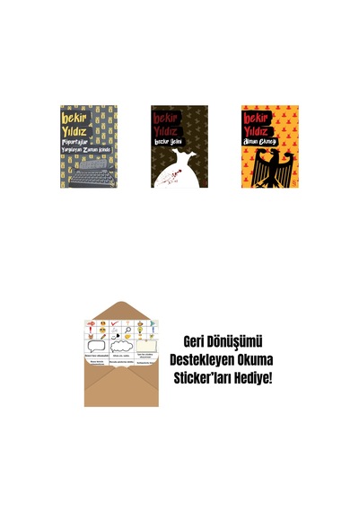 Röportajlar: Yargılayan Zaman İçinde + Bozkır Gelini + Alman Ekmeği + Okuma Sticker'ları
