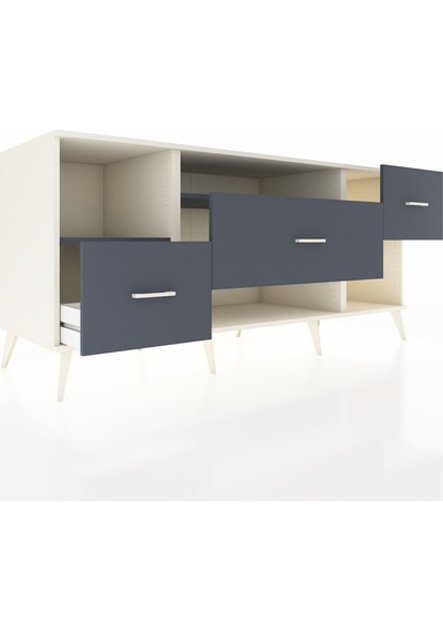 Kronos Konsol 2 Raflı 3 Çekmeceli 176x59x83 Aytaşı-antrasit/antrasit Antrasit/antrasit Kronos Konsol 2 Raflı 3 Çekmeceli 176x59x83 Aytaşı-antrasit/antrasit Antrasit/antrasit
