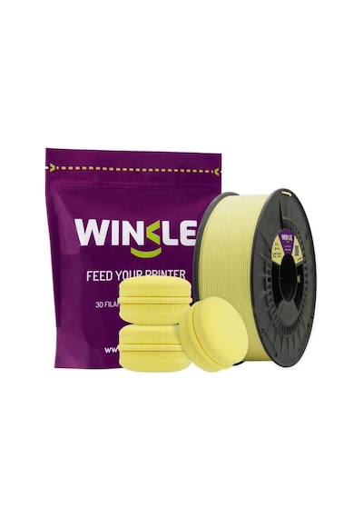 Winkle Pla Hd Filament Pastel Banana Yellow 1.75mm 1 Kg