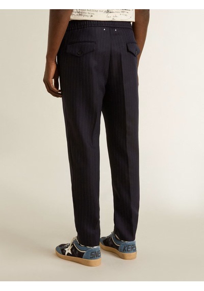 Golden Goose Erkek Pantolon Gmp00581-p002098-50629 Lacivert