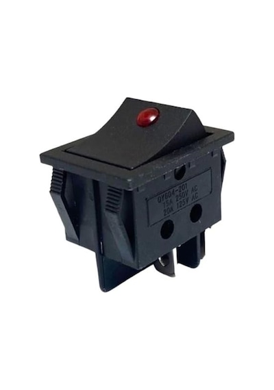 Ic-104d 220 Volt Geniş Nokta Işıklı On-off Anahtar