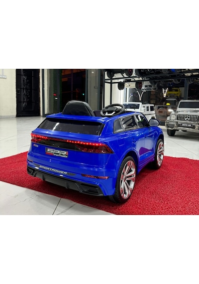 Poyraz Akülü Audi Q5 Akülü Araba 12v 0-6yaş Özel Plaka Lacivert