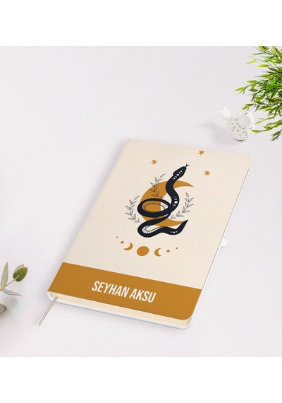 Kişiye Özel İsimli Beyaz Defter-6