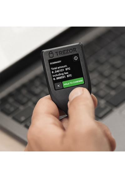 Trezor Model T Donanım Kripto Cüzdanı Hardware Wallet Bitcoin Cüzdanı