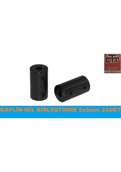 Kaplin 5X8 Mm Mil Birleştirme Aparatı 2 Adet Kaplin 5X8 Mm Mil Birleştirme Aparatı 2 Adet