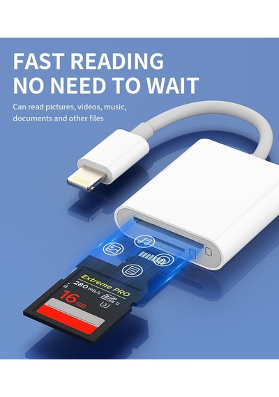 İphone İpad Uyumlu Kart Okuyucu Sd Microsd Tf Adaptörü 13 12 11 Pro Max X Xs Xr 8 7 6 Plus 6s Se Air