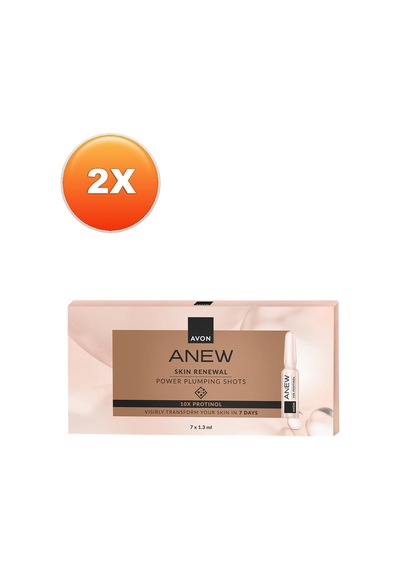 Anew Skin Renewal Power Yüze Dolgun Görünüm Veren Serum İkili Paket